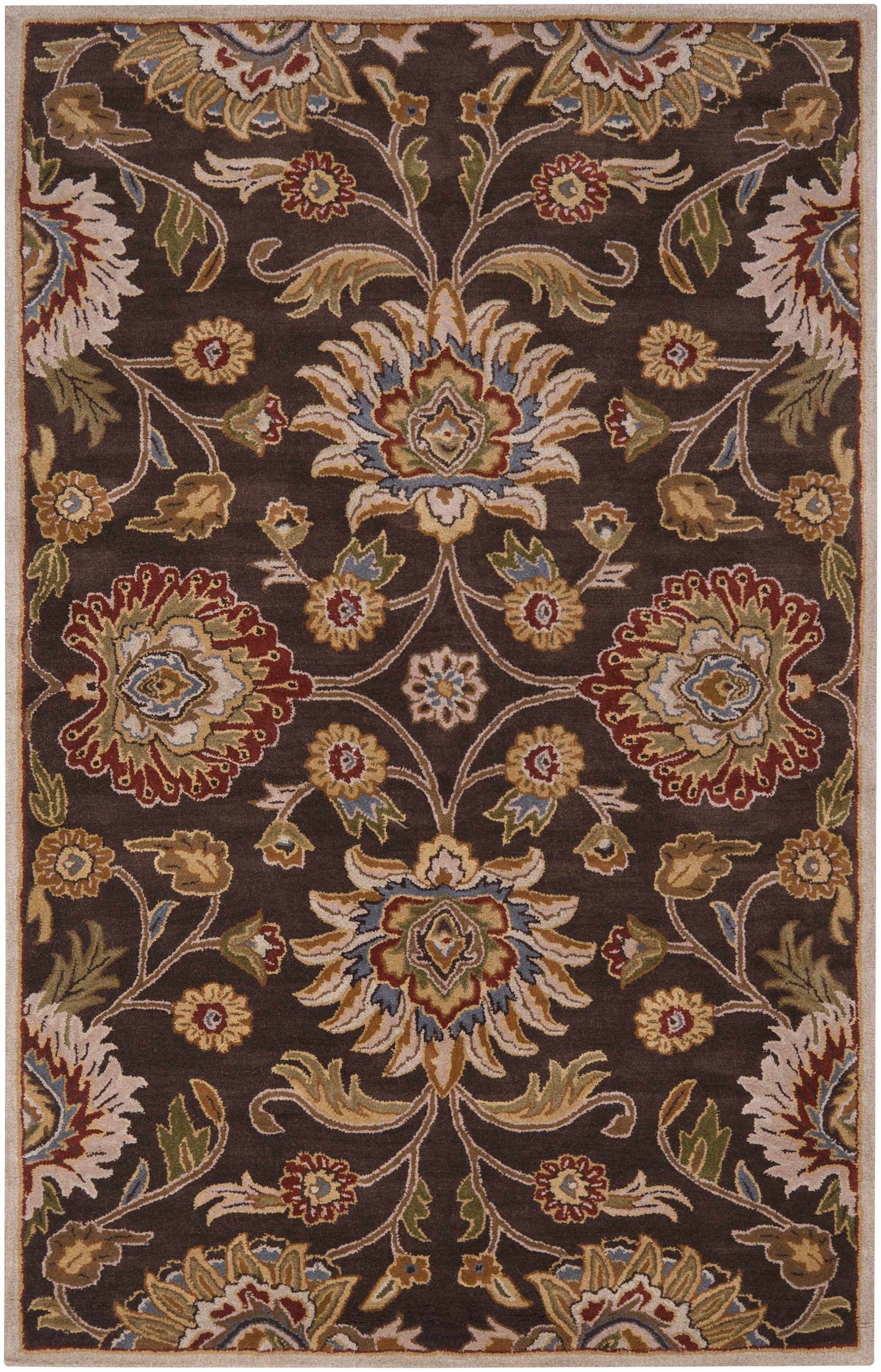 Conesus Hand Tufted Brown 1051 Area Rug