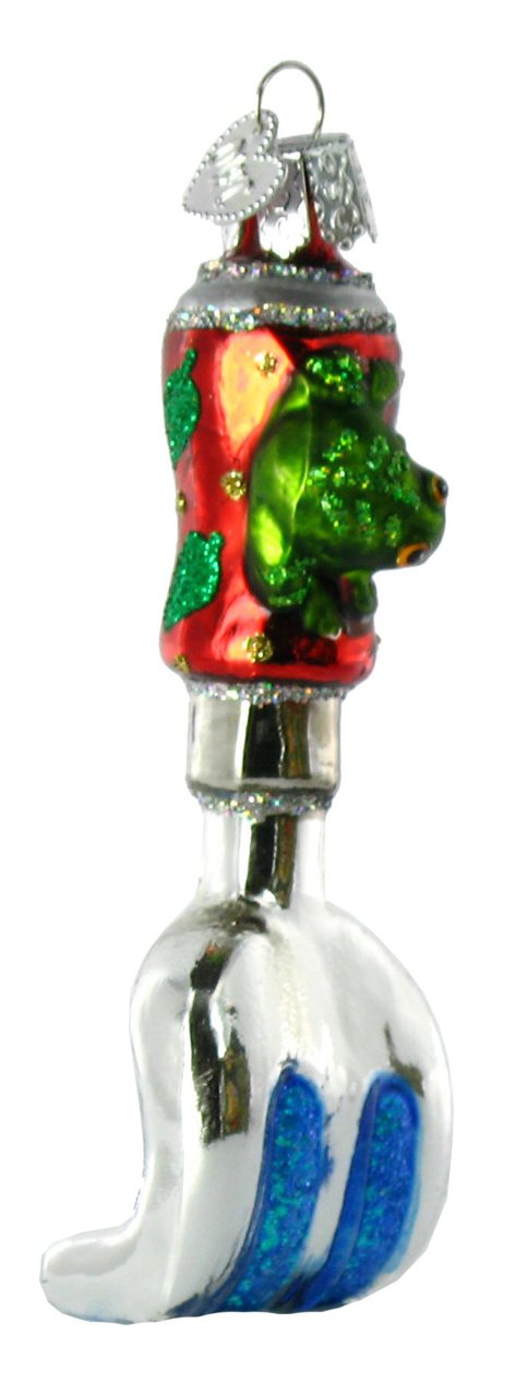 Garden Cultivator Glass Ornament