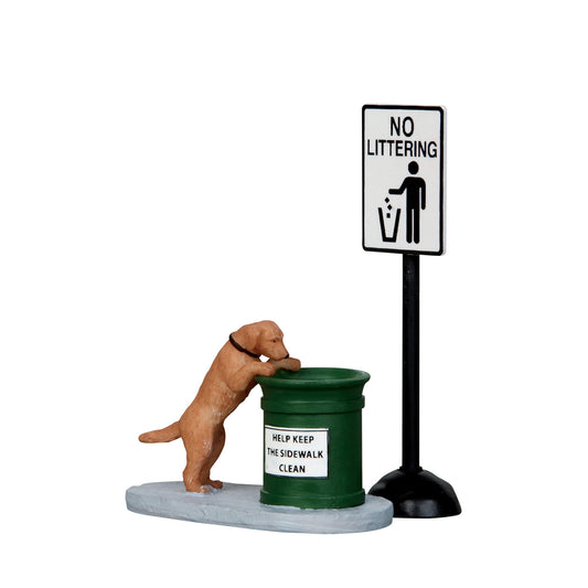 No Littering - 2 Piece Set