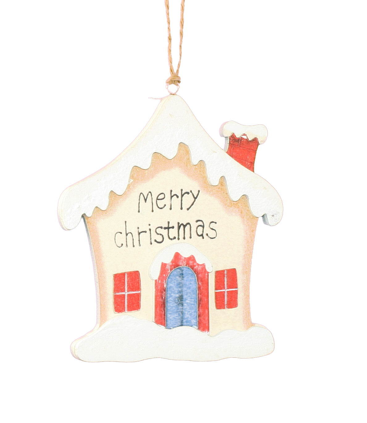 Cozy Christmas Cottage Ornament
