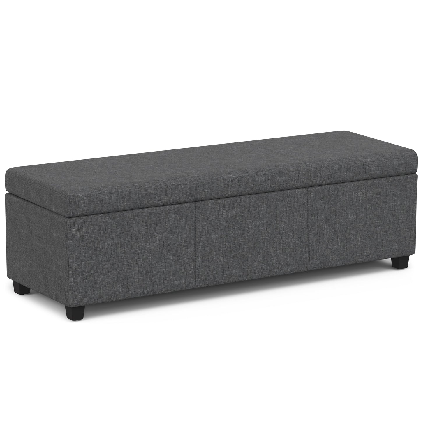 Avalon 54 Inch Wide Extra Large Storage Ottoman Bench