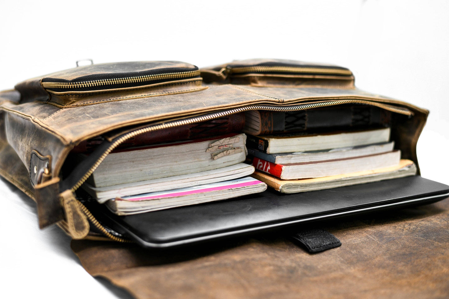 The Indiana Jones Buffalo Leather Messenger Bag