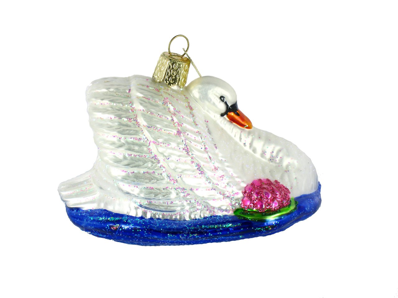 Old World Christmas Monet's Swan Ornament
