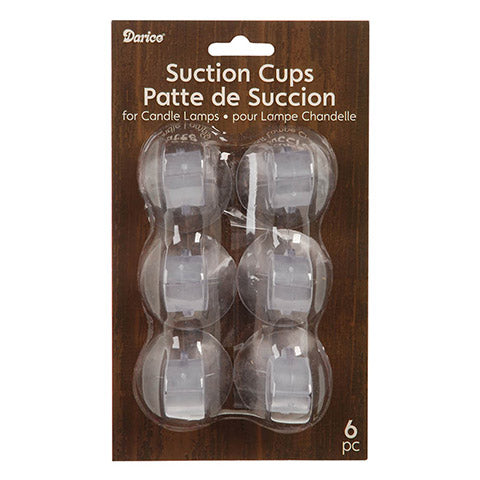 Candle Lamp Suction Cup - Value Pack - 6 pieces