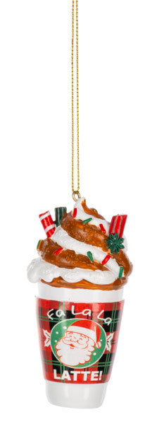 Christmas Latte Ornament -
