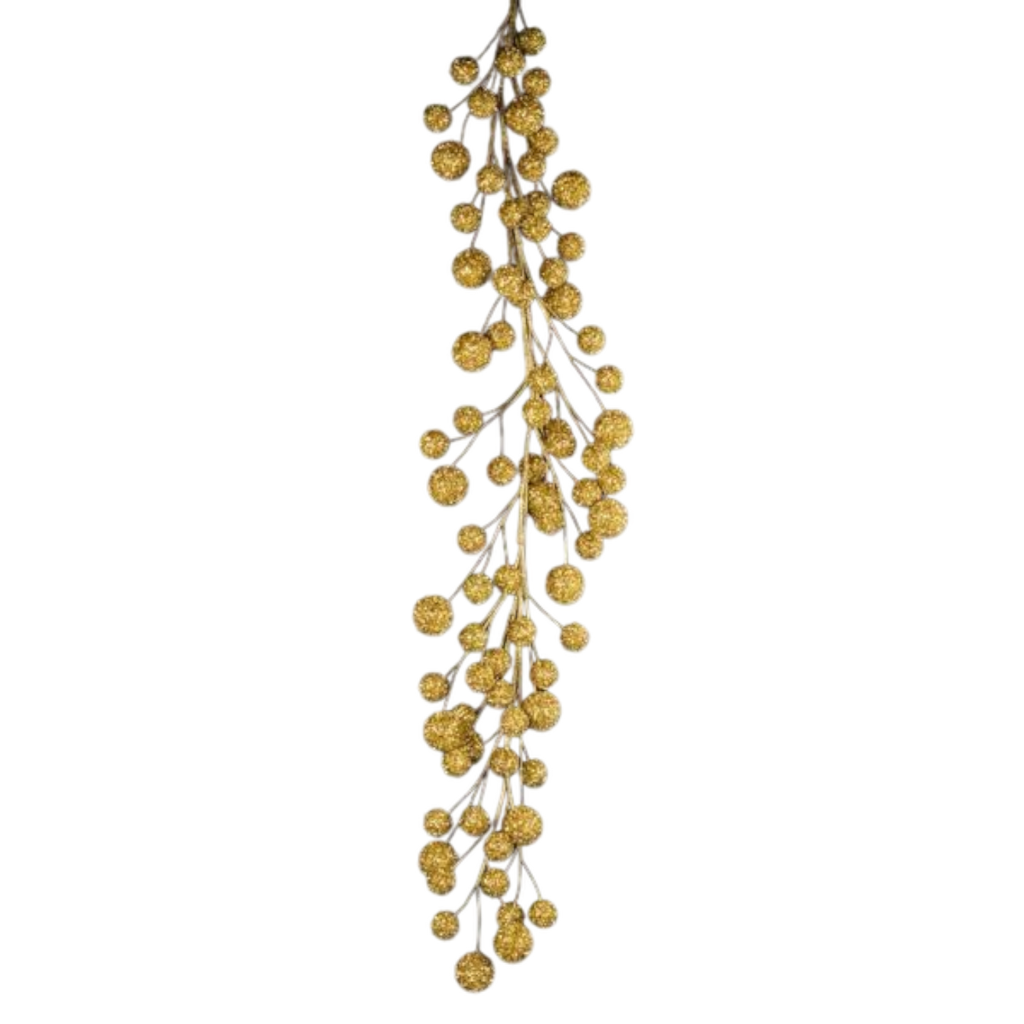 Gold Glitter Foil Ball Garland