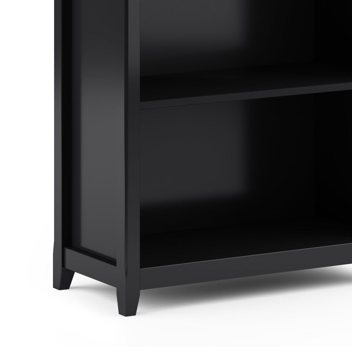 Amherst 30 Inch Solid Wood 5 Shelf Bookcase
