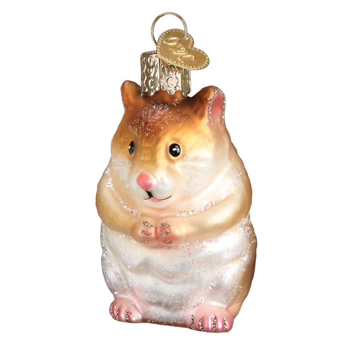 Old World Christmas Hamster Ornament