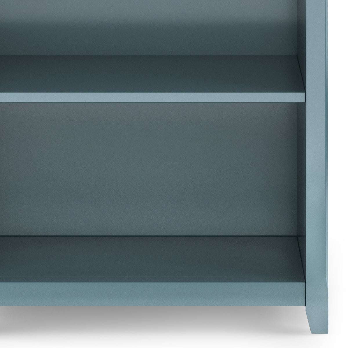 Amherst 30 Inch Solid Wood 5 Shelf Bookcase in French