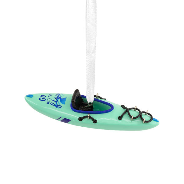 Go With the Flow Kayak  Ornament