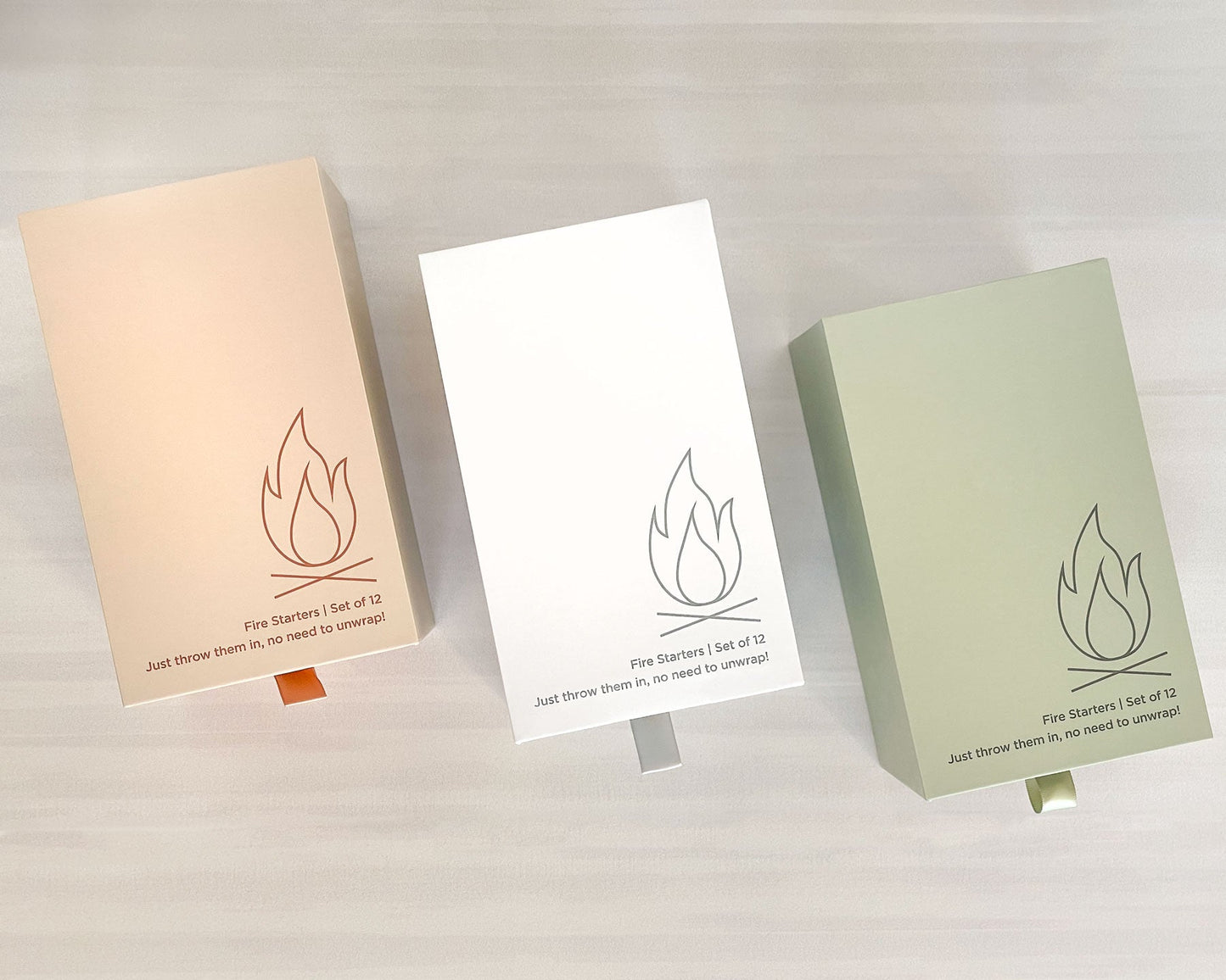 Z Wraps 12ct Fire Starter Gift Box