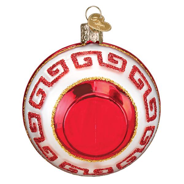 Bowl of Ramen Glass Ornament