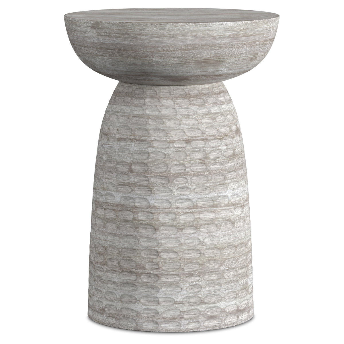 Boyd 13 Inch Solid Mango Accent Table
